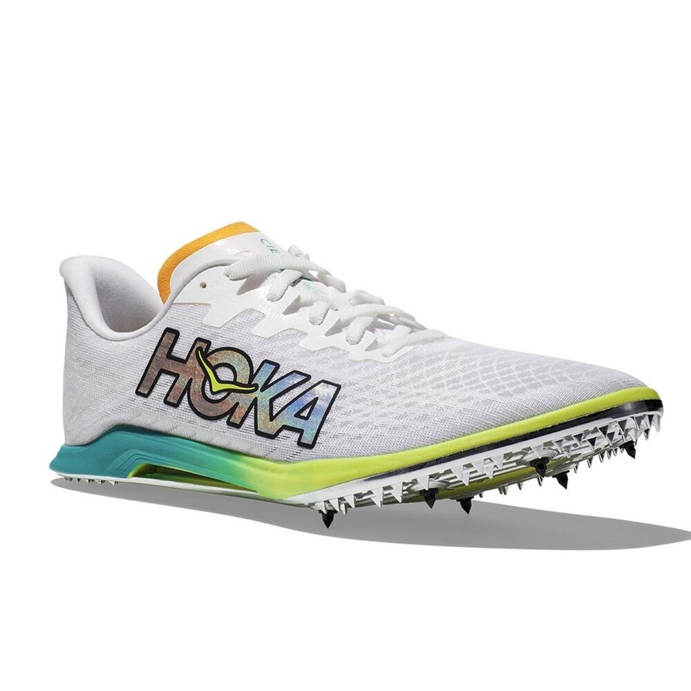 [MENS 11] HOKA Cielo X 2 MD Elite Track & Field White Ceramic 1134533 WCRM